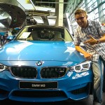 Simon vor BMW M3